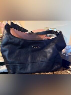 Coach Midnight Blue Shoulder Bag